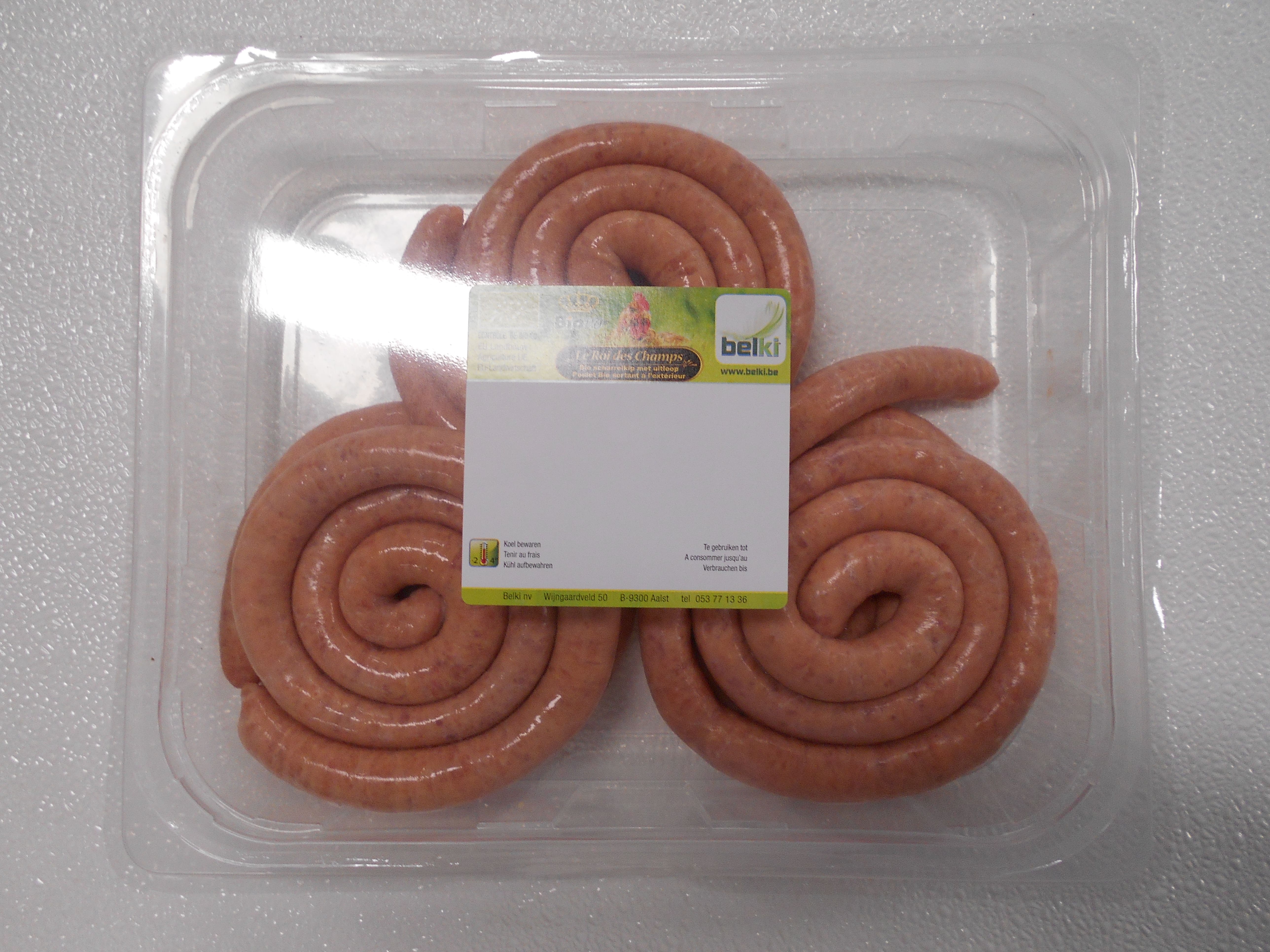 Biovo Kippenchipolata bio 1.5kg