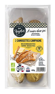 L'Angelus Baguettes campagne bio 2x200g