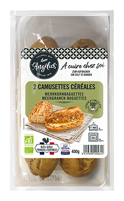 L'Angelus Baguettes meergranen bio 2x200g