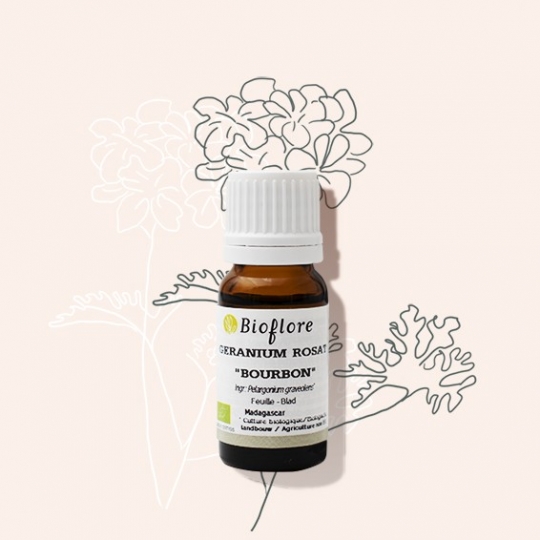 Bioflore Geranium etherische olie bio 10ml