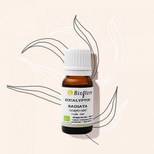 Bioflore Eucalyptus etherische olie bio 10ml