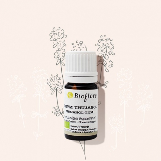 Bioflore Thujanol-tijm etherische olie bio 5ml