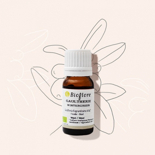 Bioflore Wintergreen etherische olie bio 10ml