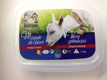 Bioferme Verse geitenkaas bio 125g