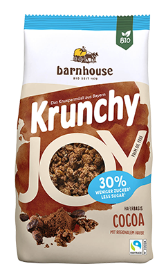 Barnhouse Krunchy joy cacao bio 375g