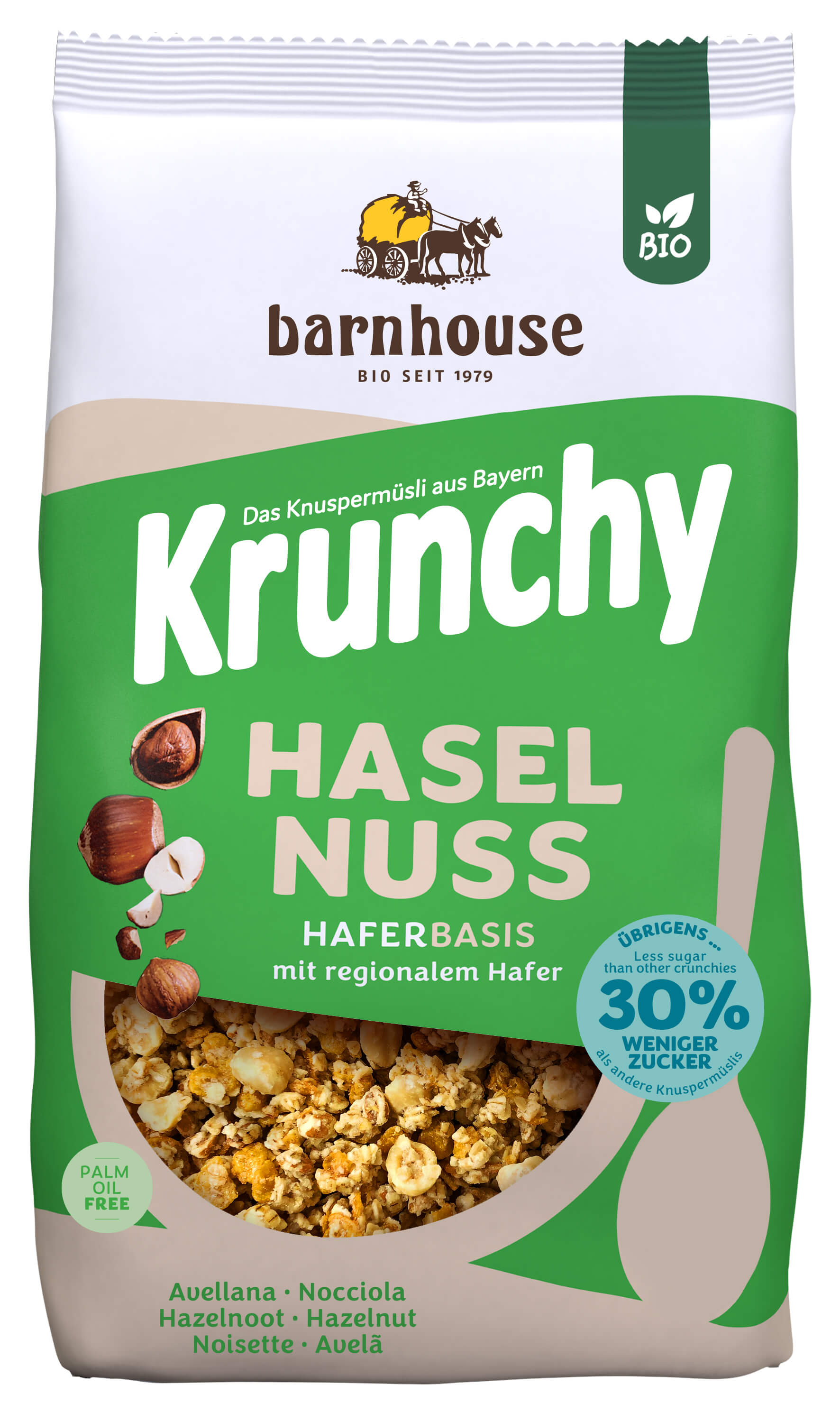 Barnhouse Krunchy noisettes bio 500g