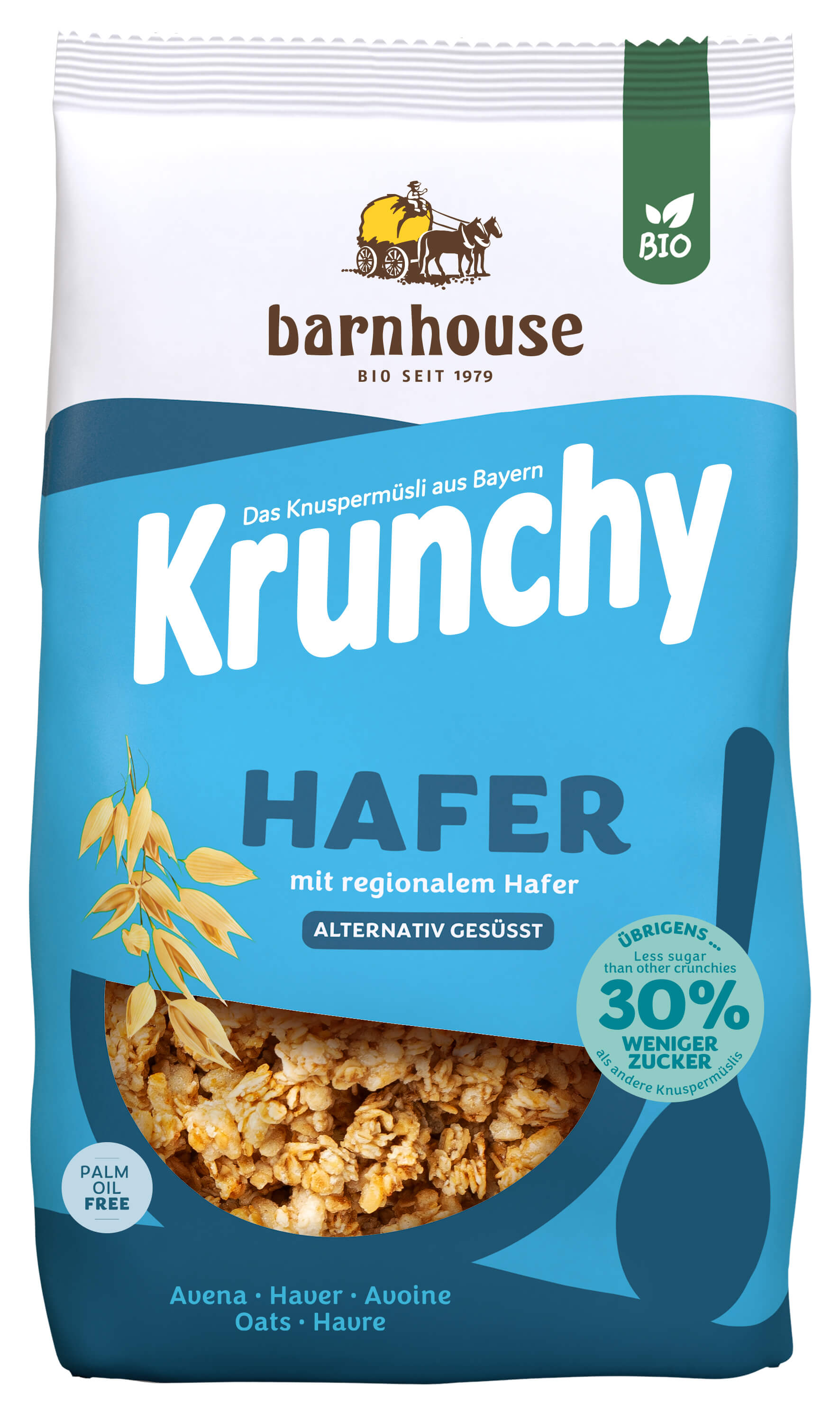 Barnhouse Krunchy avoine pur s.s. bio 625g
