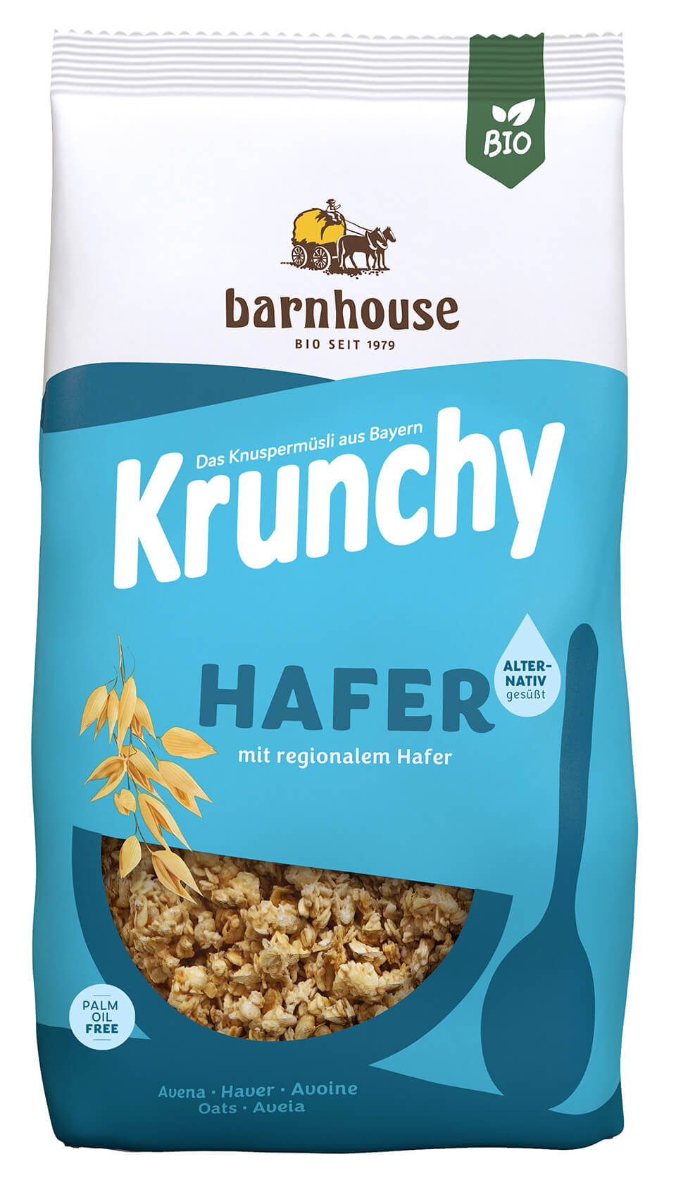 Barnhouse Krunchy haver puur z.s. bio 750g