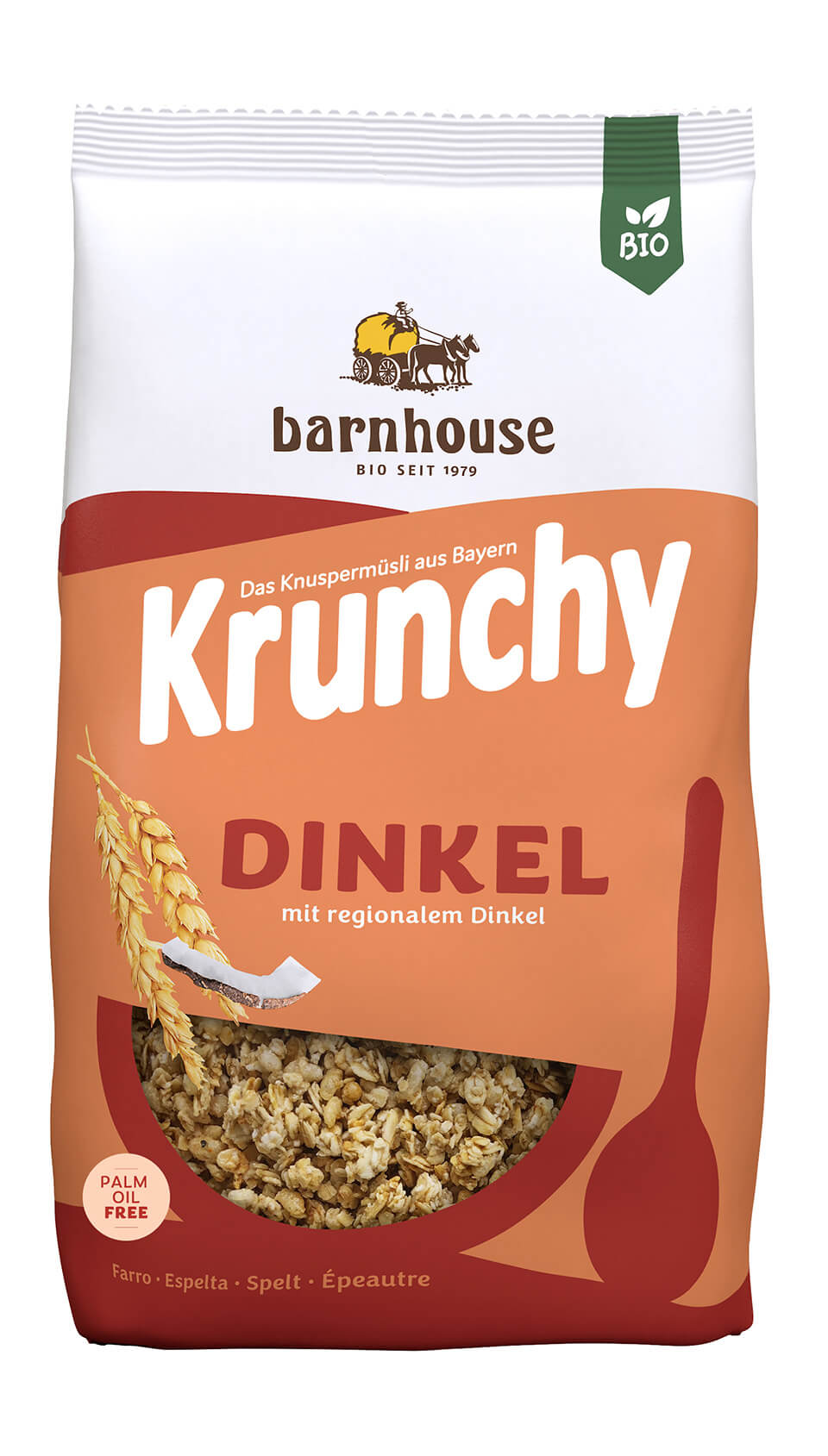 Barnhouse Krunchy spelt kokos bio 600g