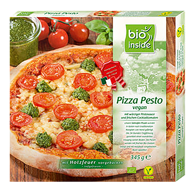 Bio Inside Pizza pesto vegan bio 345g