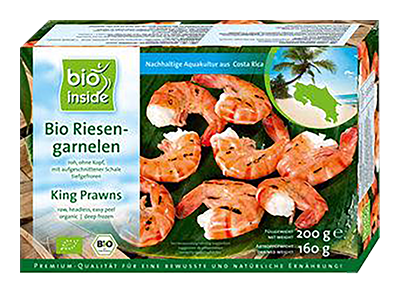 Bio Inside Grote garnalen bio 200g