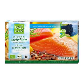 Bio Inside Zalmfilets met huid bio 250g