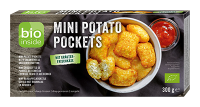 Bio Inside Aardappelkroketjes kruidenkaas mini bio 300g