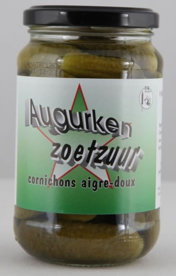 Bio Keuken Augurken zuurzoet 370g