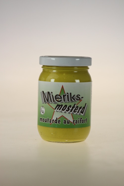 Bio Keuken Mieriksmosterd zoutarm 190g