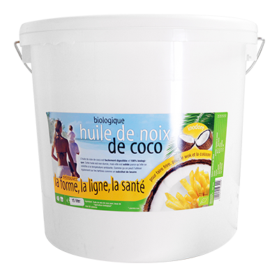 Marma Kokosolie geurloos emmer bio 15L