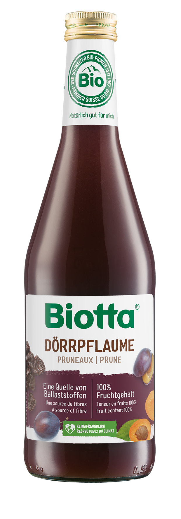 Biotta Pruimensap bio 500ml