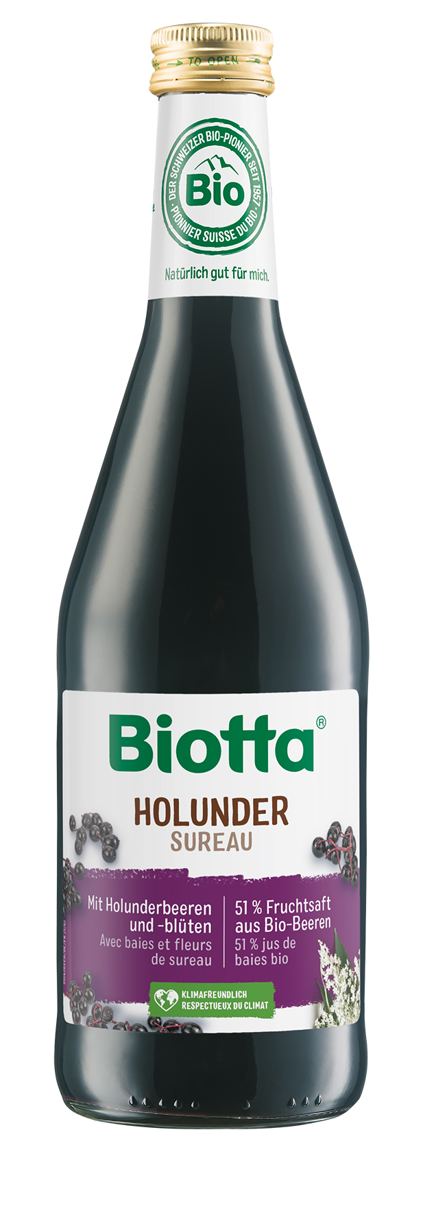 Biotta Vlierbessensap bio 500ml
