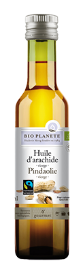 Bio Planète Pindaolie(arachide) vierge fairtrade bio 250ml