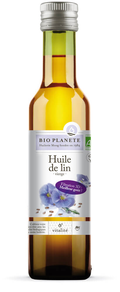 Bio Planète Lijnzaadolie vierge bio 250ml