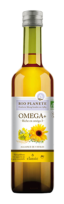 Bio Planète Omega+ combinatie van 5 oliën bio 500ml