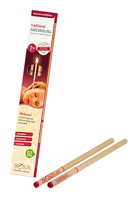 Biosun Oorkaarsen - honing, salie en kamille per 2