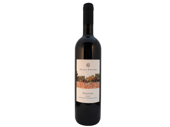Antica Enotria Wijn rood Sangiovese IGT Puglia bio 75cl