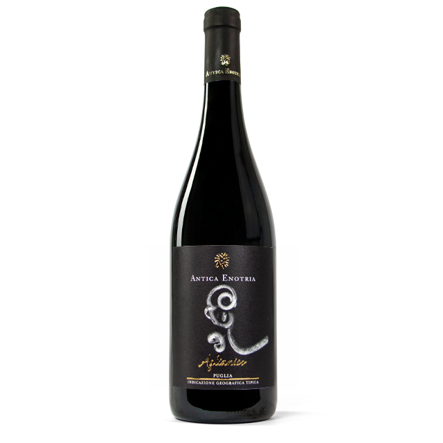 Antica Enotria Wijn rood Aglianico 13,5% IGT Puglia bio 75cl