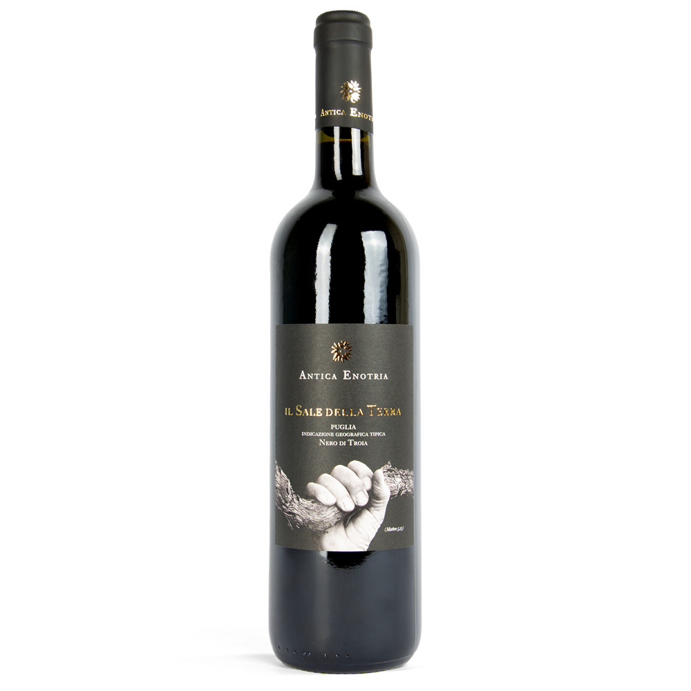 Antica Enotria Wijn rood Sale della Terra IGT Puglia bio 75cl