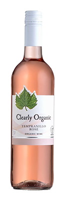 Clearly Organic Wijn rosé Tempranillo 13% bio 75cl