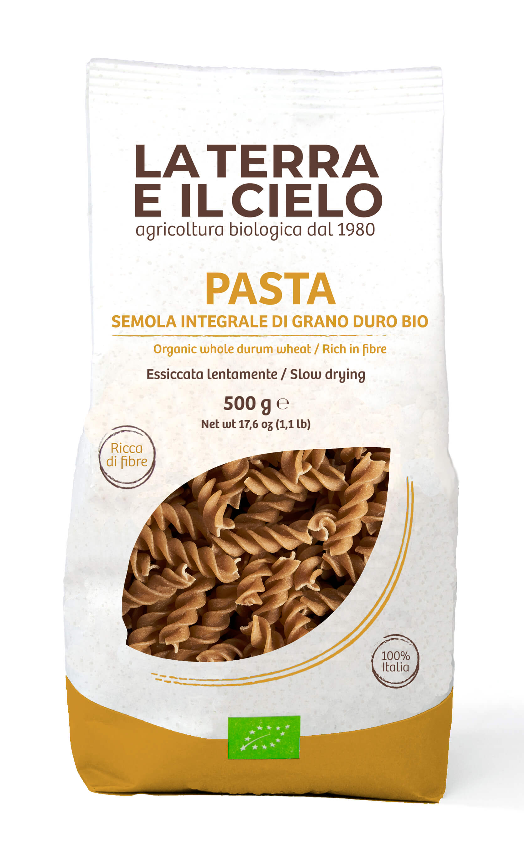 La Terra e il Cielo Fusilli volkoren bio 500g