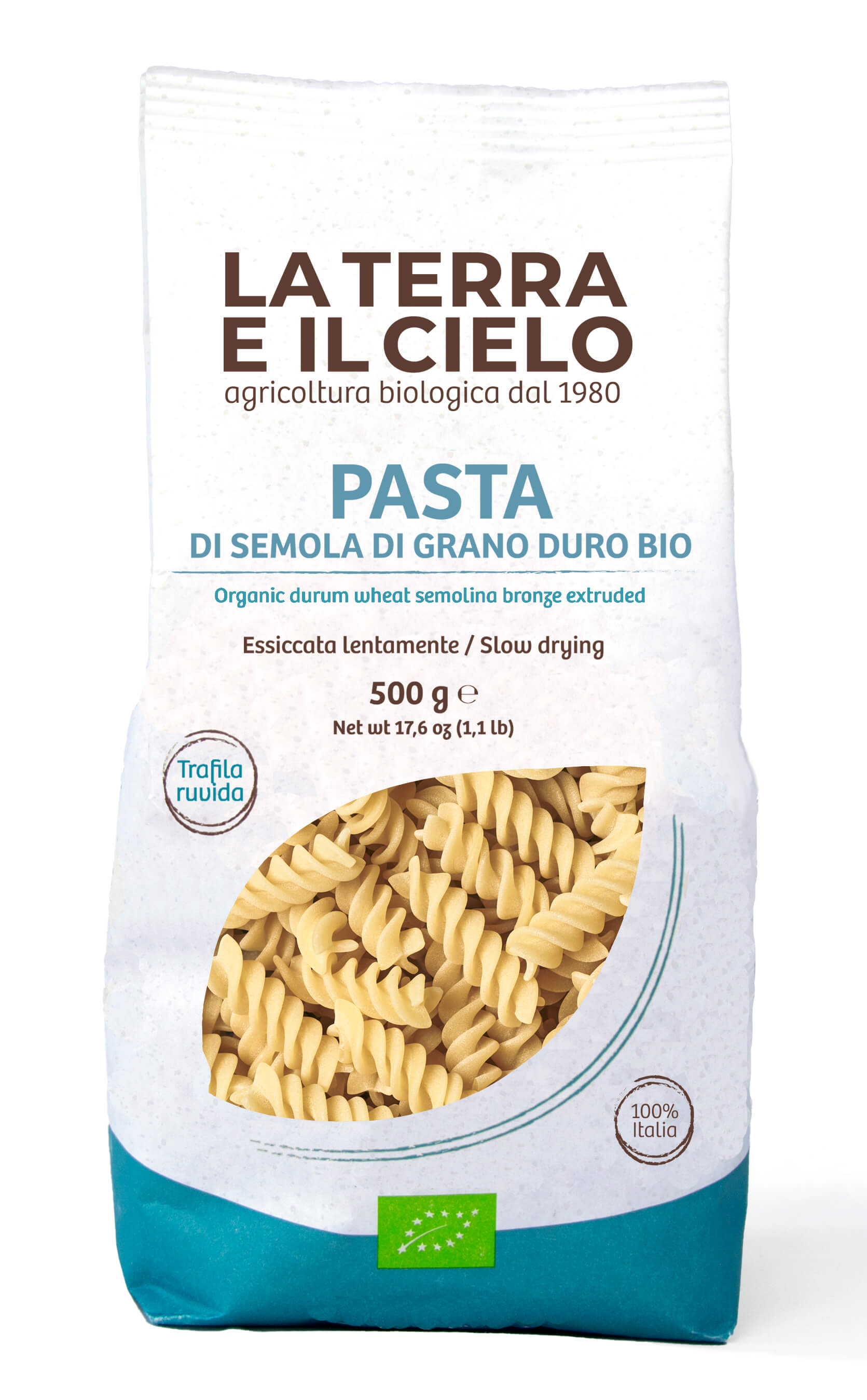 La Terra e il Cielo Fusilli wit bio 500g