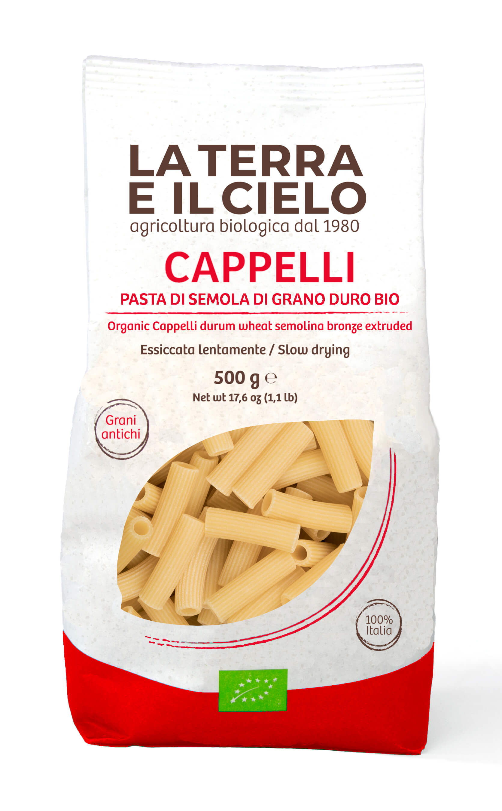 La Terra e il Cielo Maccheroni Cappelli bio 500g