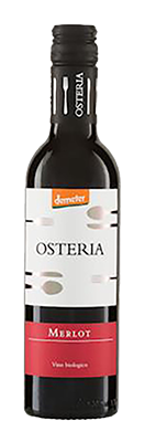 Osteria Wijn rood Merlot IGT 12,7% bio demeter 37,5cl