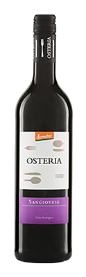 Osteria Wijn rood Sangiovese Terre di Chieti IGT 13% bio demeter 75cl