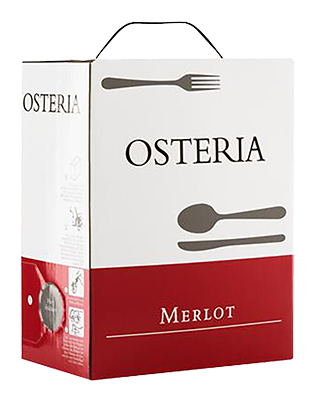 Osteria Wijn rood Merlot 12,6% BIB bio 3L