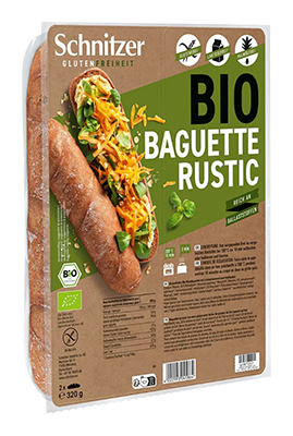 Schnitzer Baguette rustic bio 320g