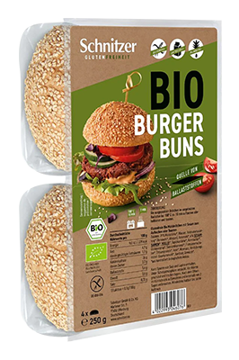 Schnitzer Burger buns bio 250g