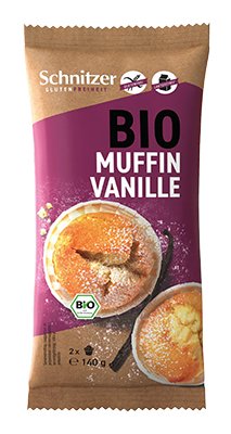 Schnitzer Muffin vanille bio 140g