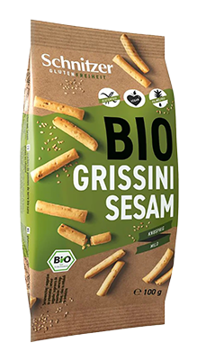 Schnitzer Grissini sesam bio 100g