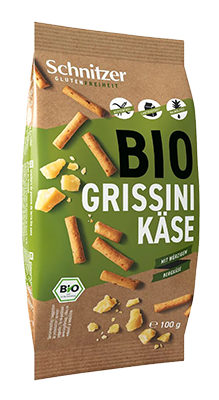 Schnitzer Grissini cheese bio 100g