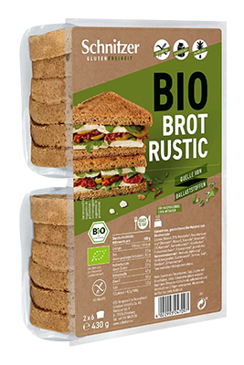 Schnitzer Brood rustiek gesneden bio 430g