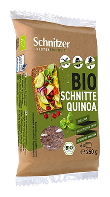 Schnitzer Black quinoabrood bio 250g