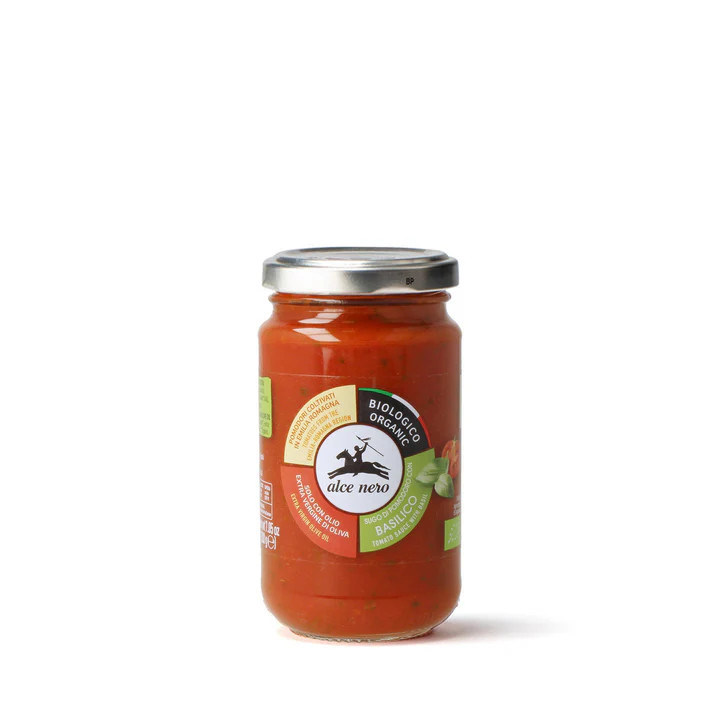 Alce Nero Tomatensaus met basilicum bio 200g