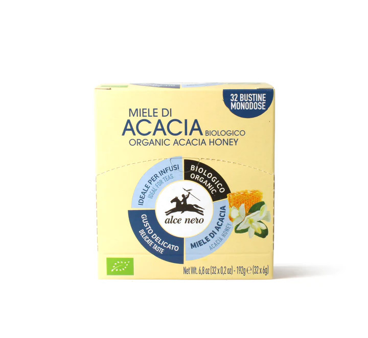 Alce Nero Acaciahoning in sachets bio (32x6g)