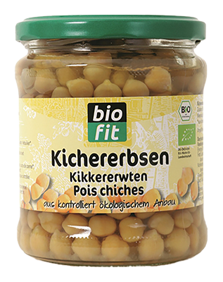 Biofit Kikkererwten bio 370ml