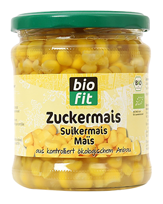 Biofit Zoete mais bio 370ml