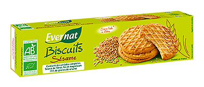 Evernat Sesamkoekjes bio 150g
