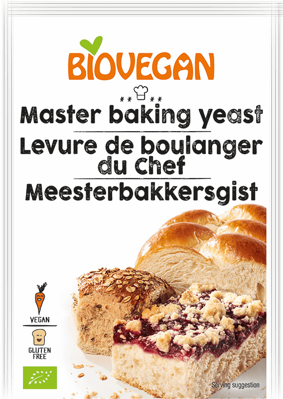 Biovegan Meesterbakkers gist lactose & glutenvrij bio 7g