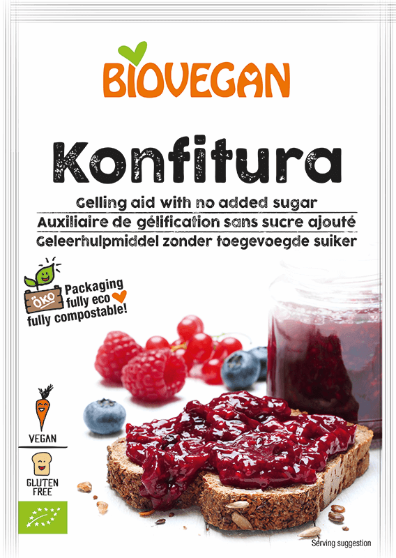 Biovegan Geleermiddel lactose & glutenvrij bio 22g